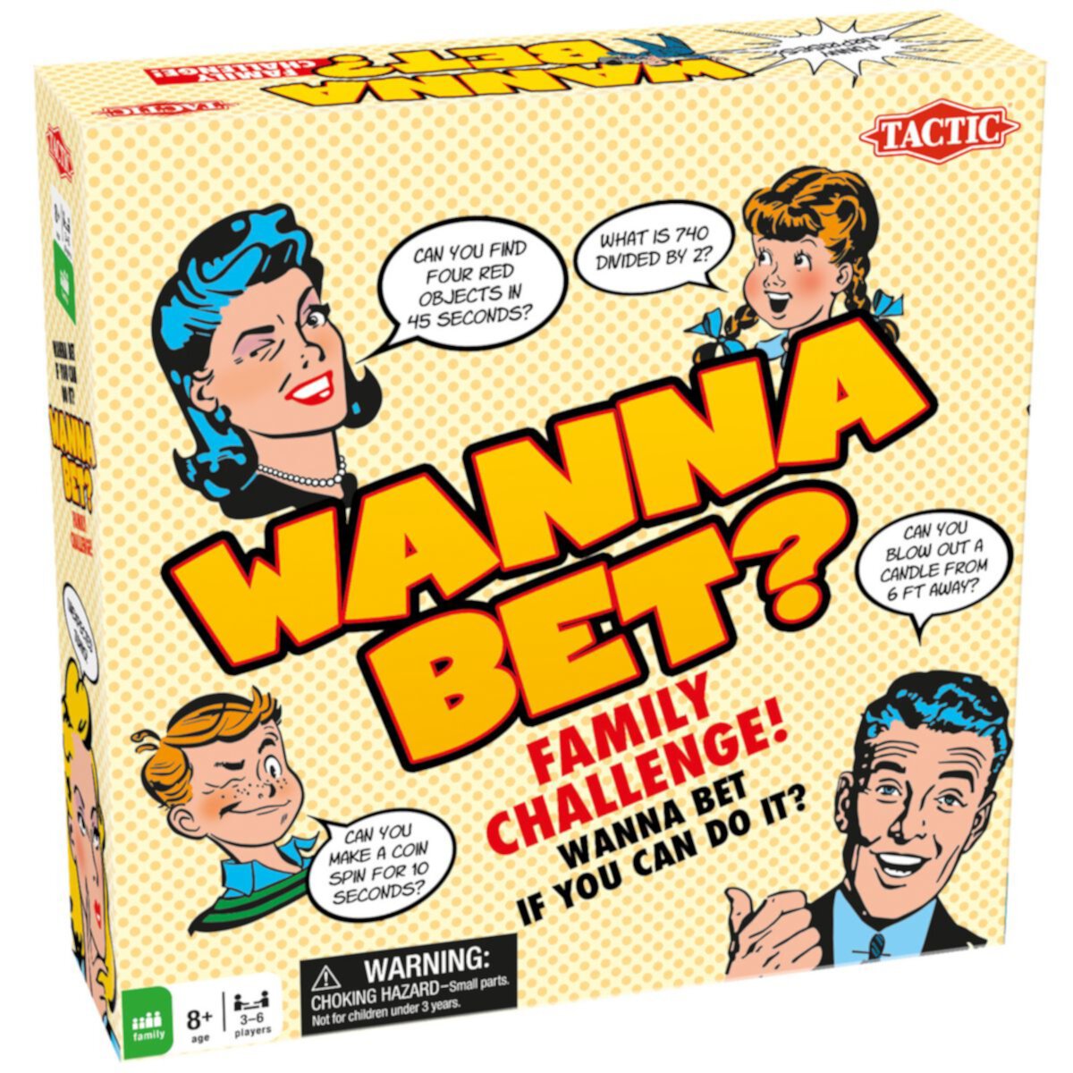 Настольная игра TACTIC Wanna Bet? TACTIC