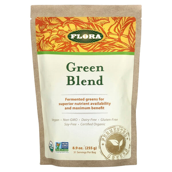 Green Blend, 8.9 oz (Унции) (255 g) Flora