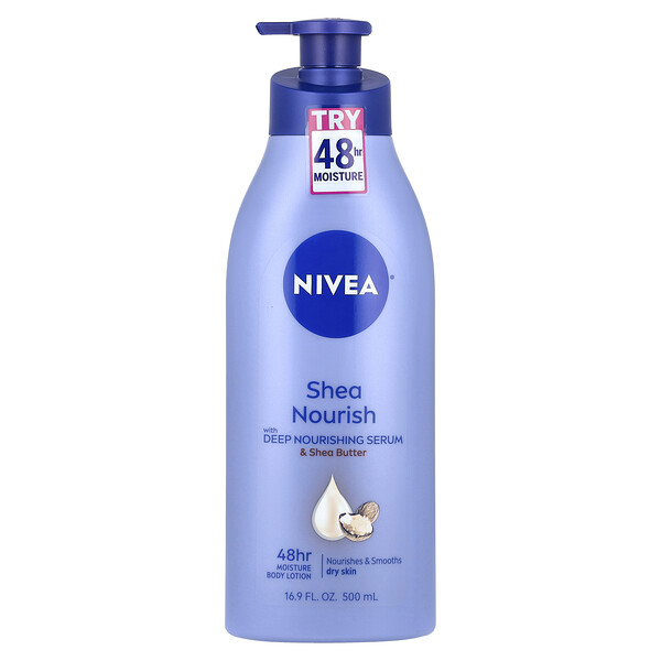 Shea Nourish Body Lotion, 16.9 fl oz (500 ml) Nivea