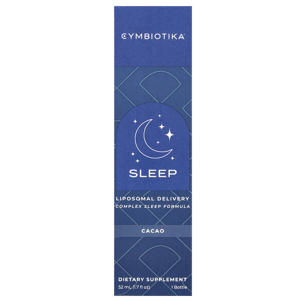 Sleep, Liposomal Delivery, Cacao, 1.7 fl oz (52 ml) Cymbiotika