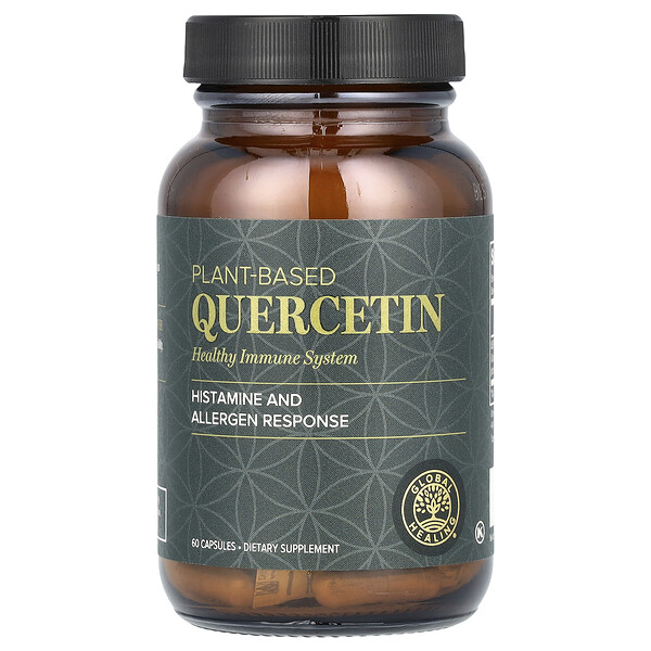 Plant-Based Quercetin, 60 Capsules Global Healing