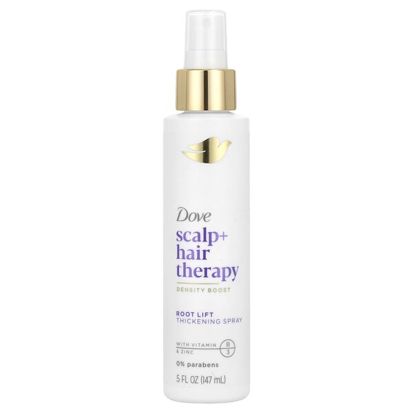 Scalp + Hair Therapy, Root Lift Thickening Spray, 5 fl oz (147 ml) Dove