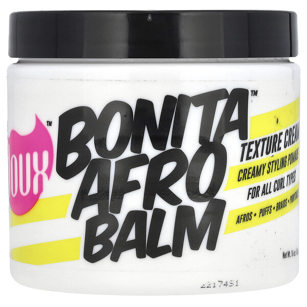 Bonita Afro Balm, Texture Cream, 16 oz (454 g) THE DOUX