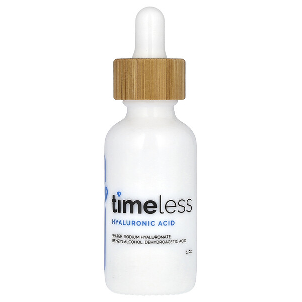 Hyaluronic Acid 100% Pure , 1 fl oz (30 ml) Timeless Skin Care