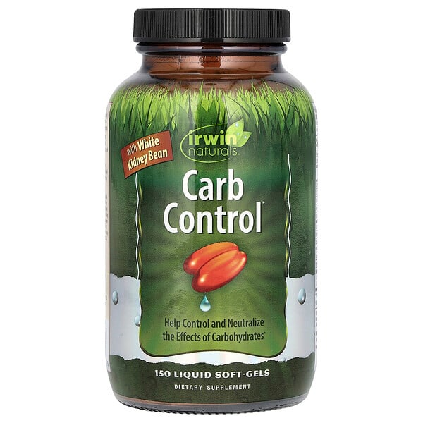 Carb Control, 150 Liquid Soft-Gels Irwin Naturals