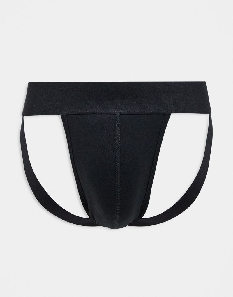 ASOS DESIGN jock strap in black ASOS DESIGN