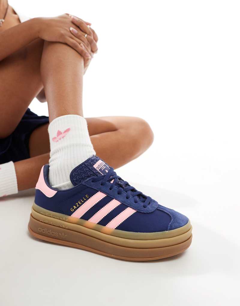 Женские Повседневные кроссовки Adidas Gazelle Bold Adidas