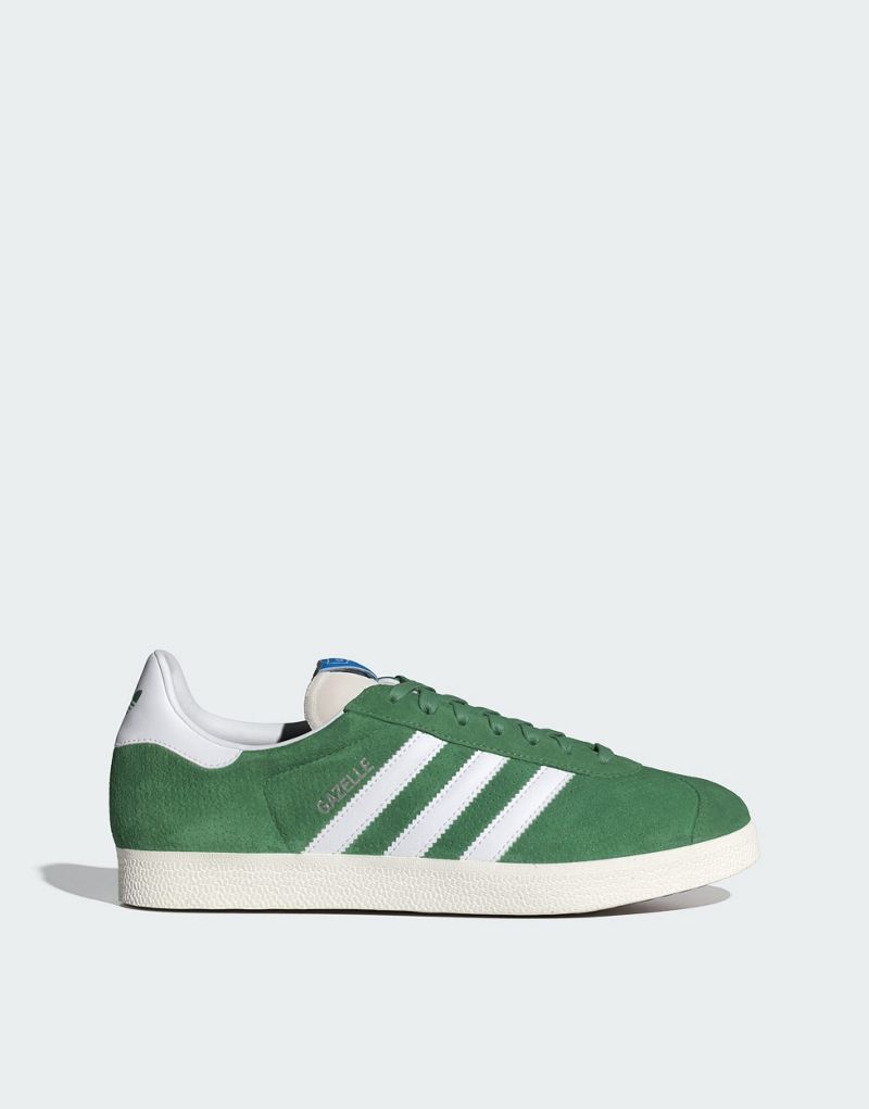 adidas Originals Gazelle sneakers in green and white Adidas