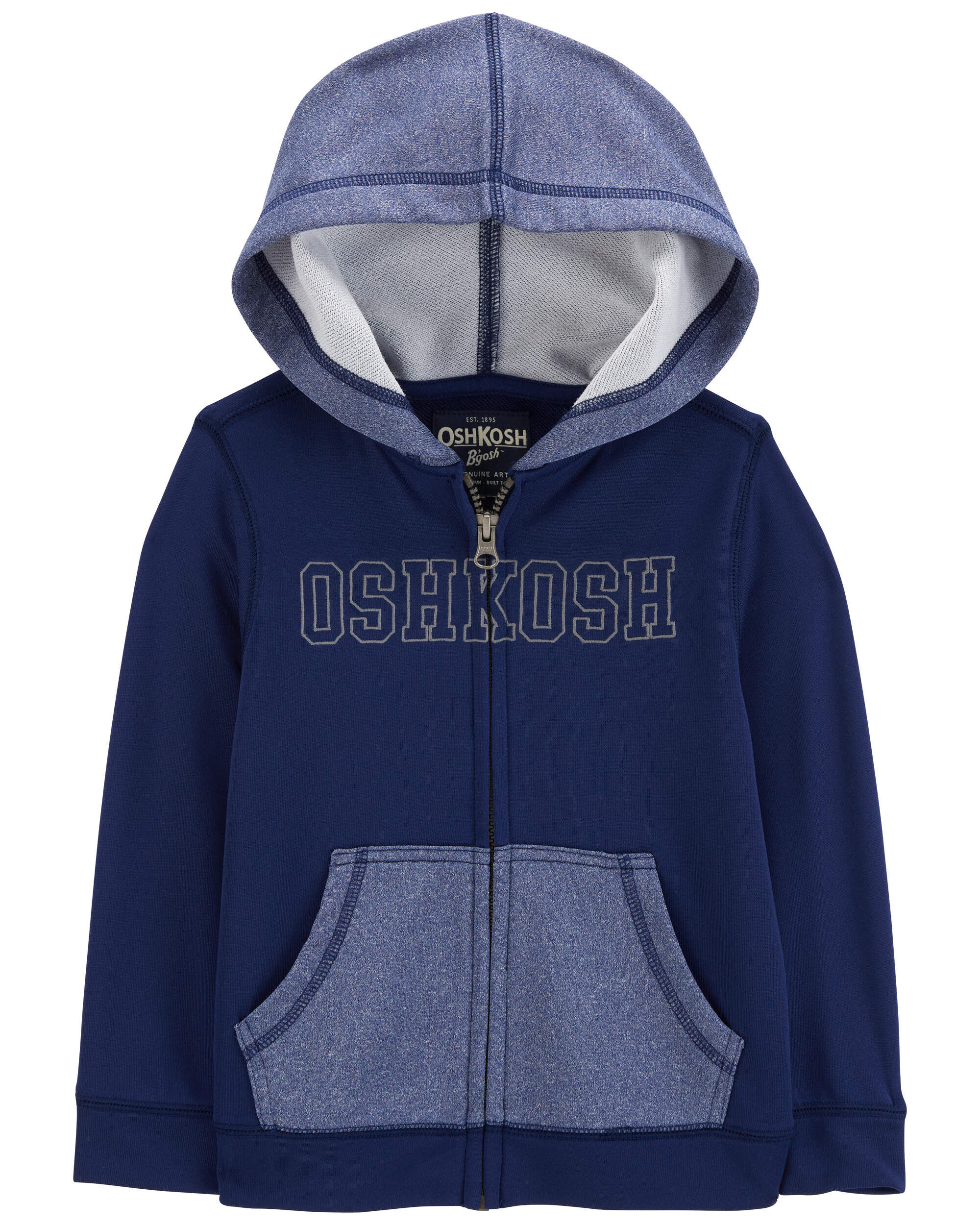 Толстовка на молнии Carter's Для мальчиков Toddler OshKosh Logo Carter's