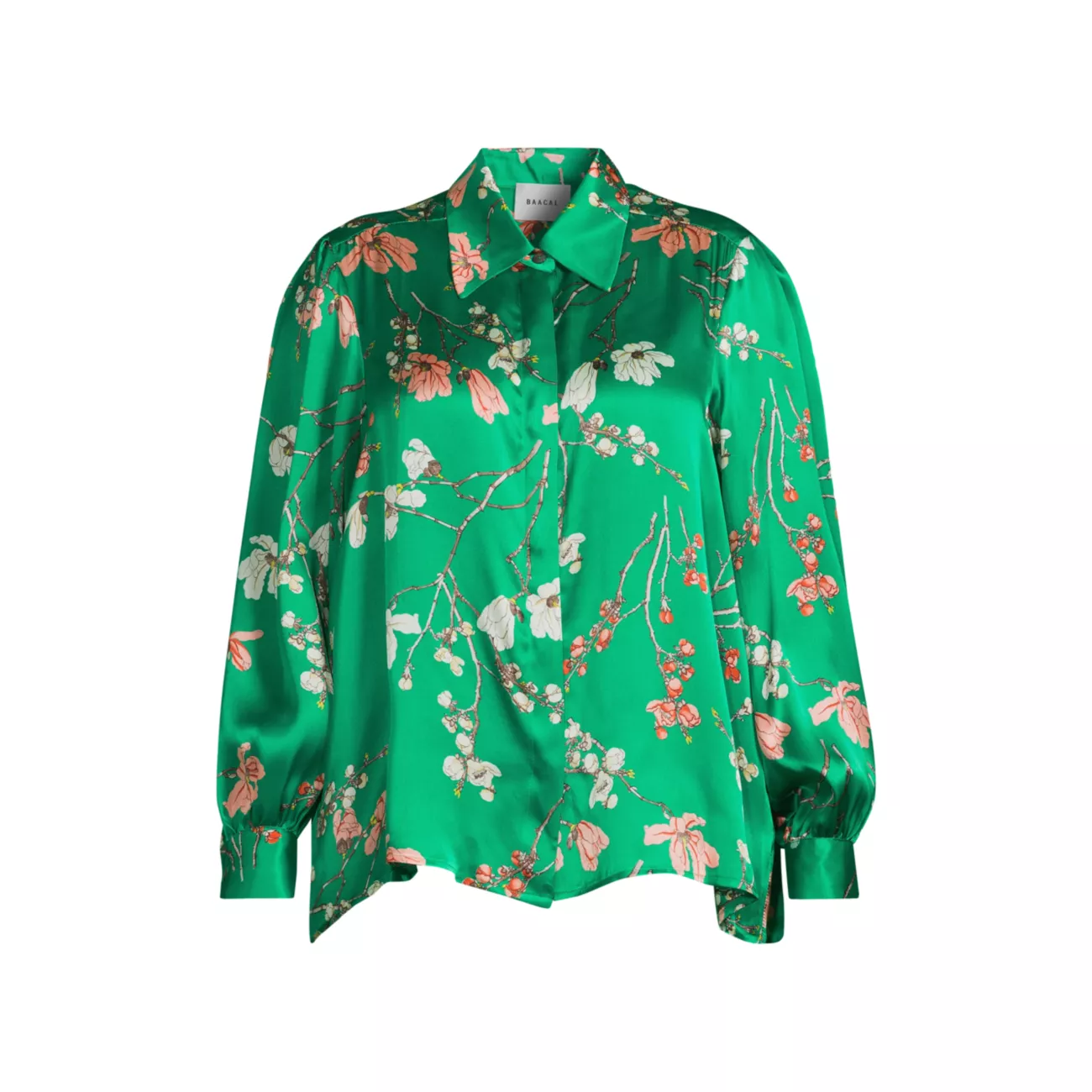 Sigourney Silk Blouse Baacal, Plus Size