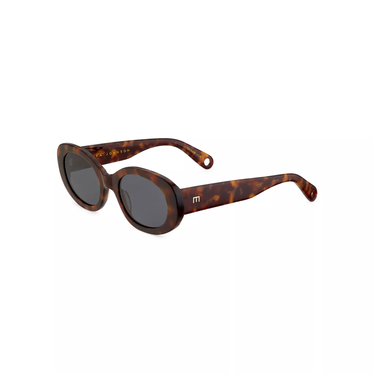 Lyna 52MM Tortoiseshell Sunglasses Elisa Johnson