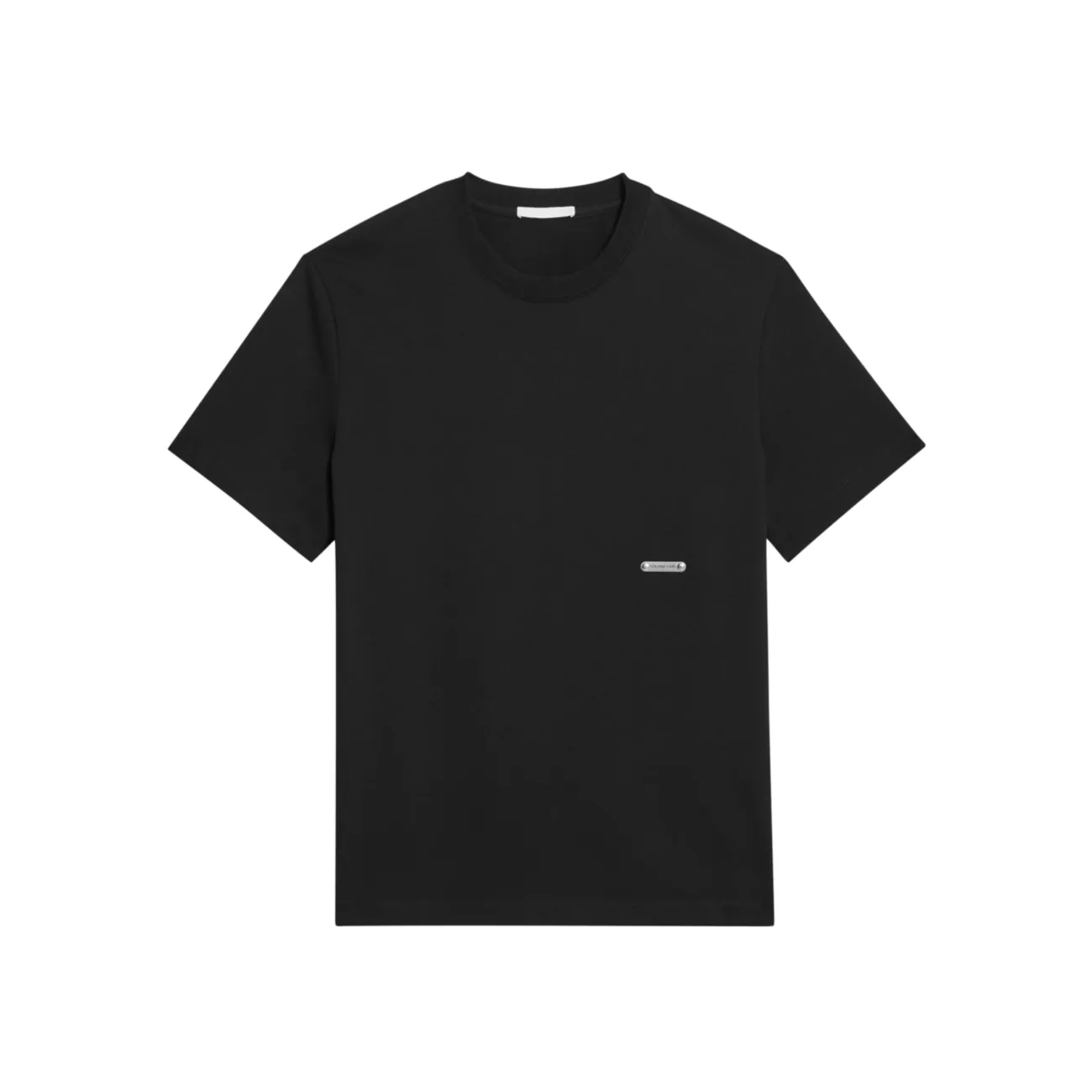 Мужская Футболка Helmut Lang Metal Logo Cotton Helmut Lang