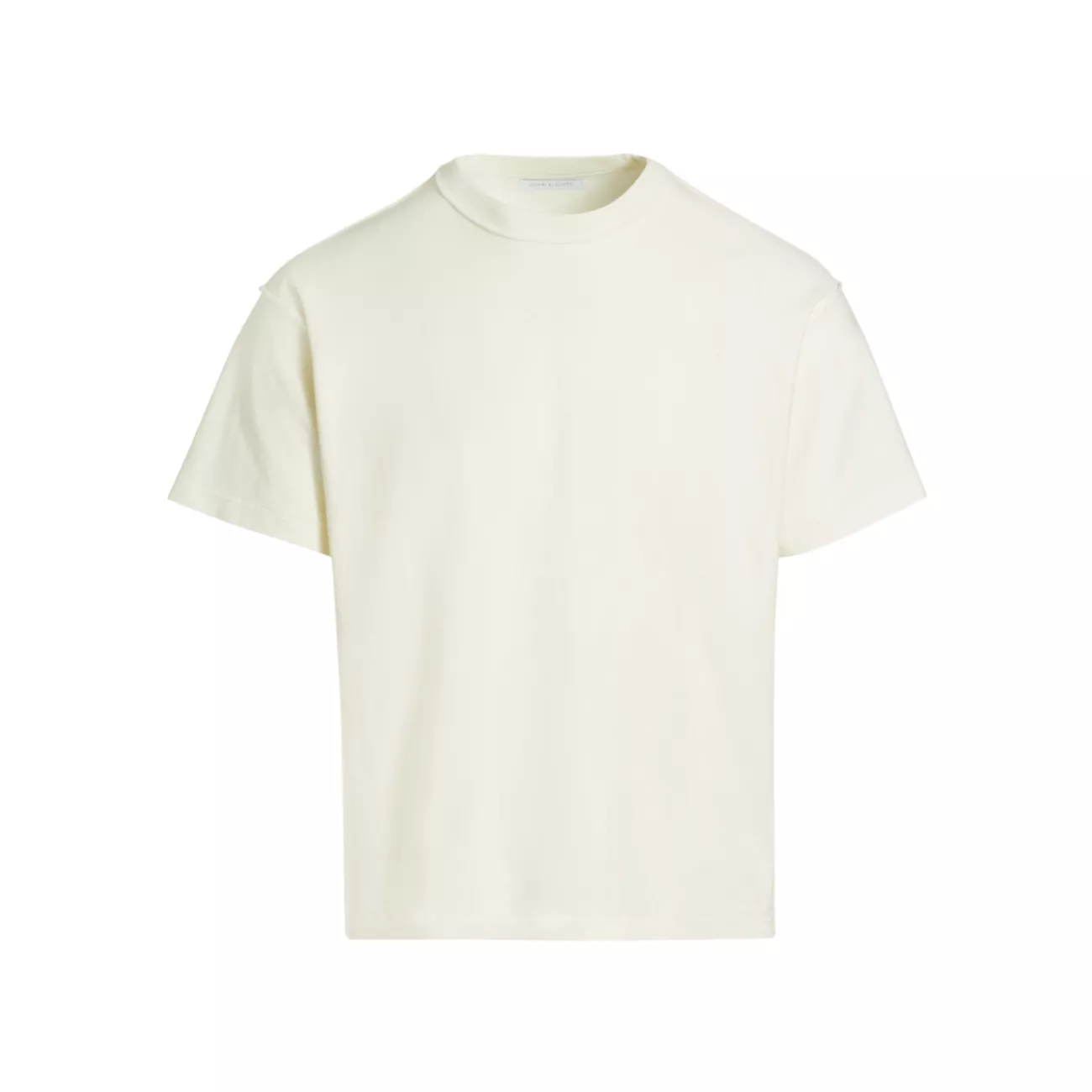 Reversed Cotton Crop T-Shirt John Elliott