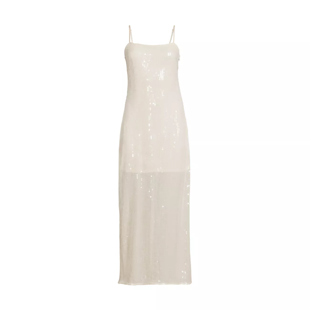 Sequined Mesh Slipdress Hutch