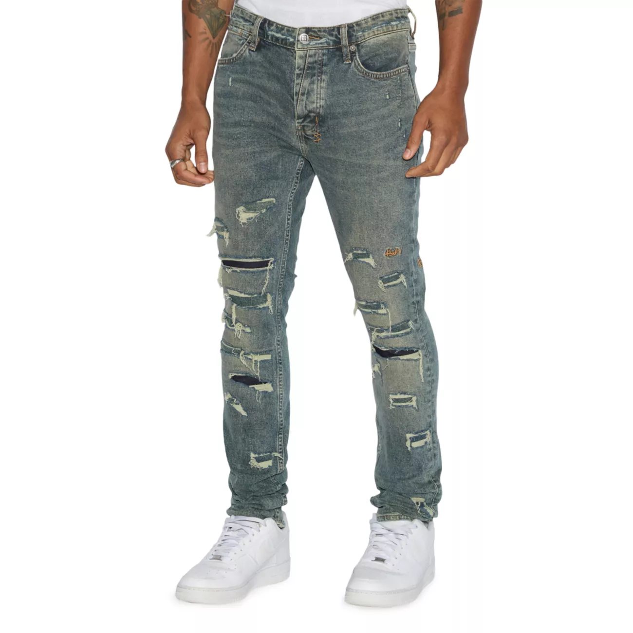 Van Winkle Klassik Tinted Stretch Skinny Jeans Ksubi