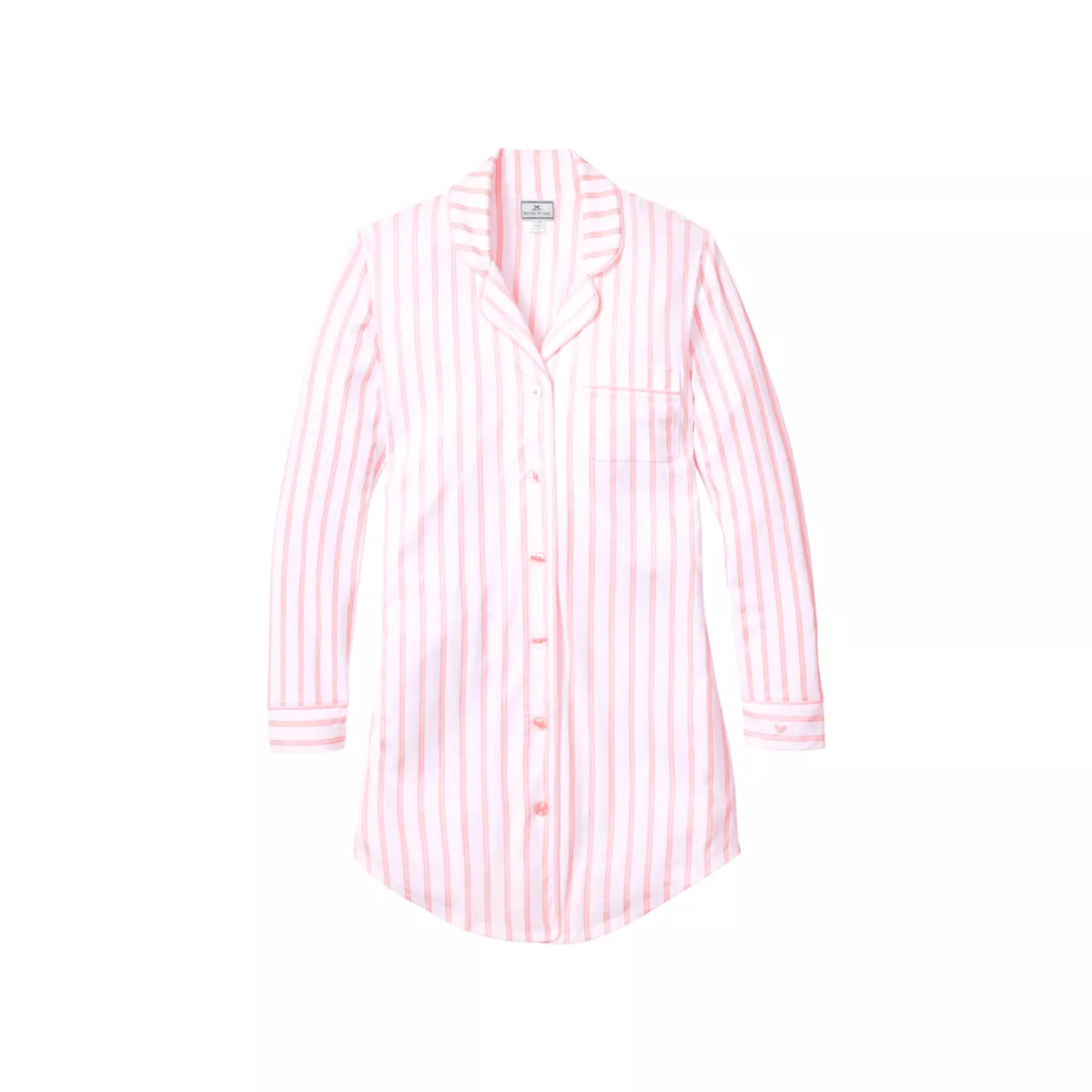 Striped Pajama Nightshirt Petite Plume