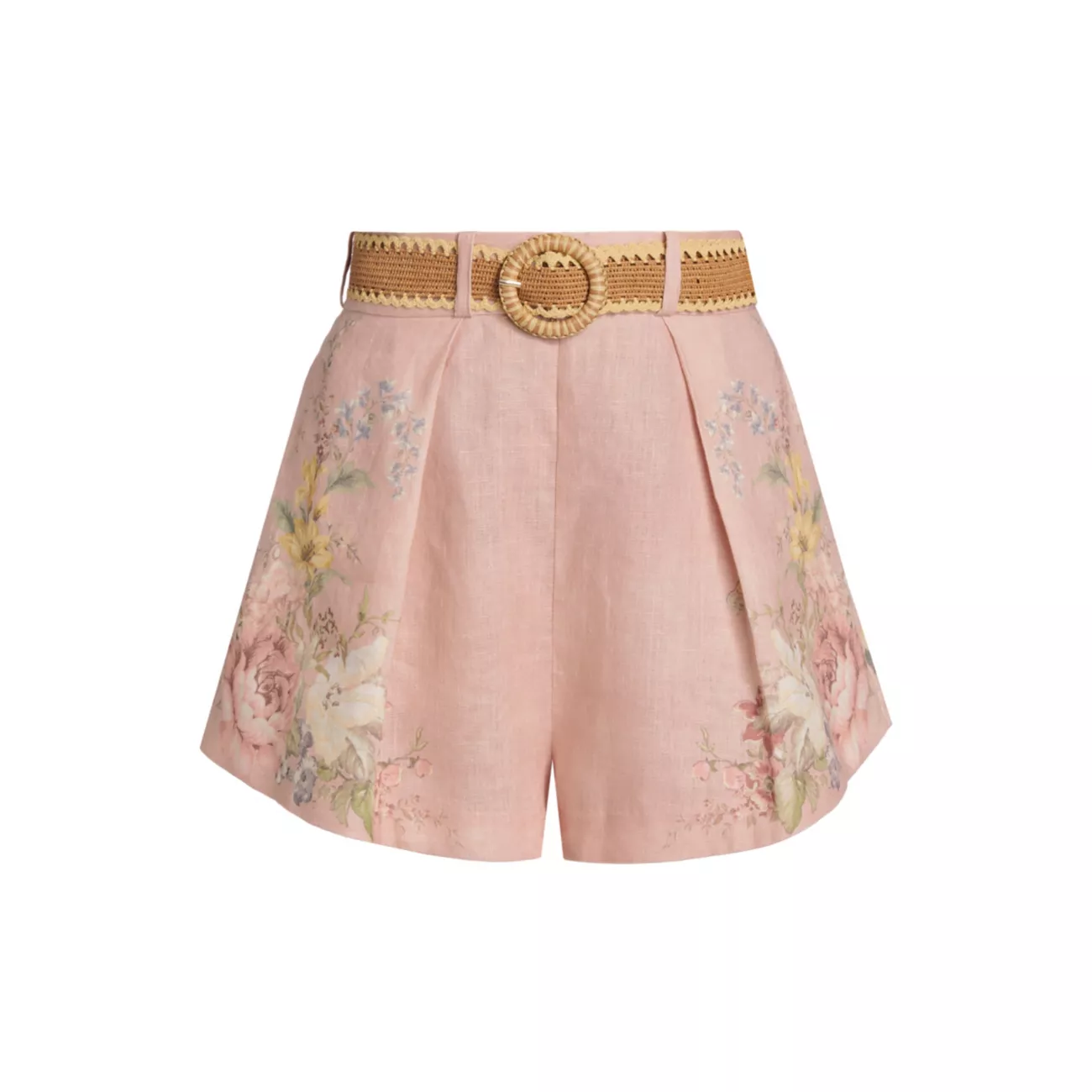 Waverly Tuck Shorts ZIMMERMANN