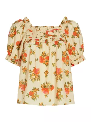 Frances Floral Top DÔEN