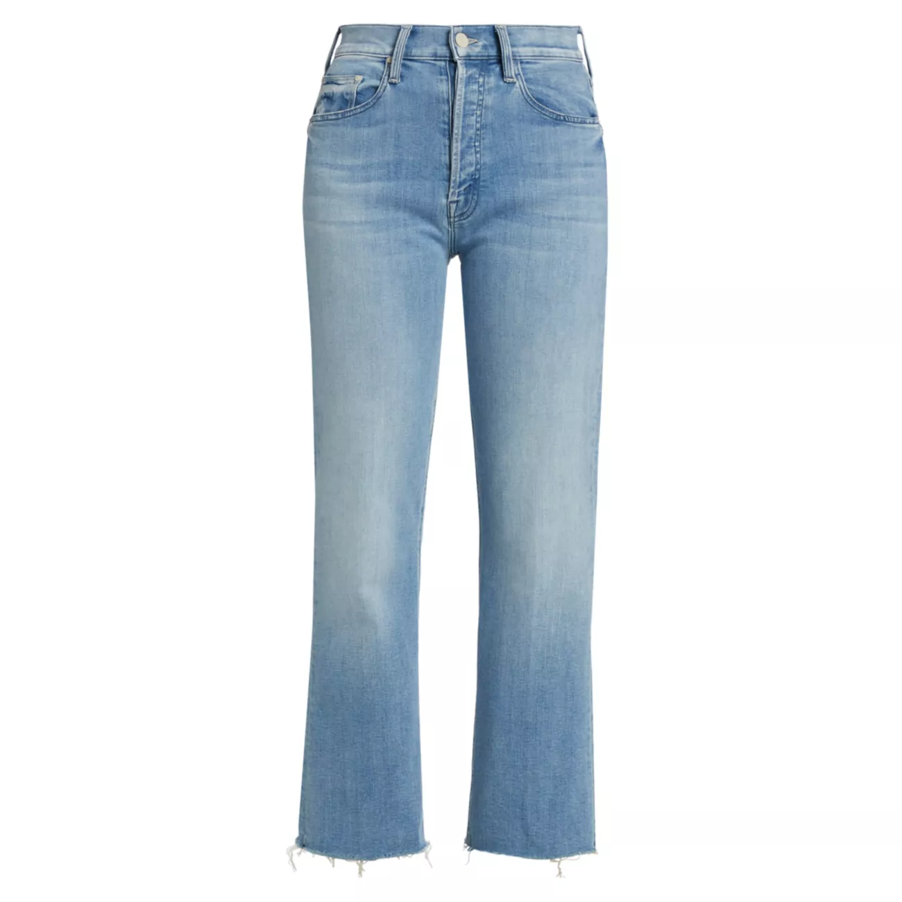 The Tripper High-Rise Frayed Ankle Jeans MOTHER