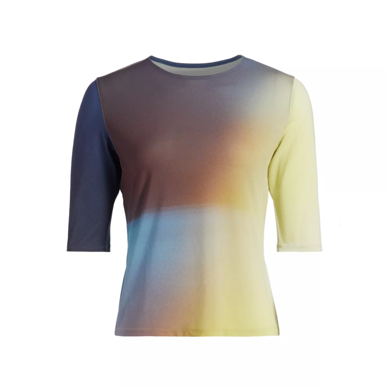 Grasping The Formless Light Leak Gradient Top Pleats Please Issey Miyake