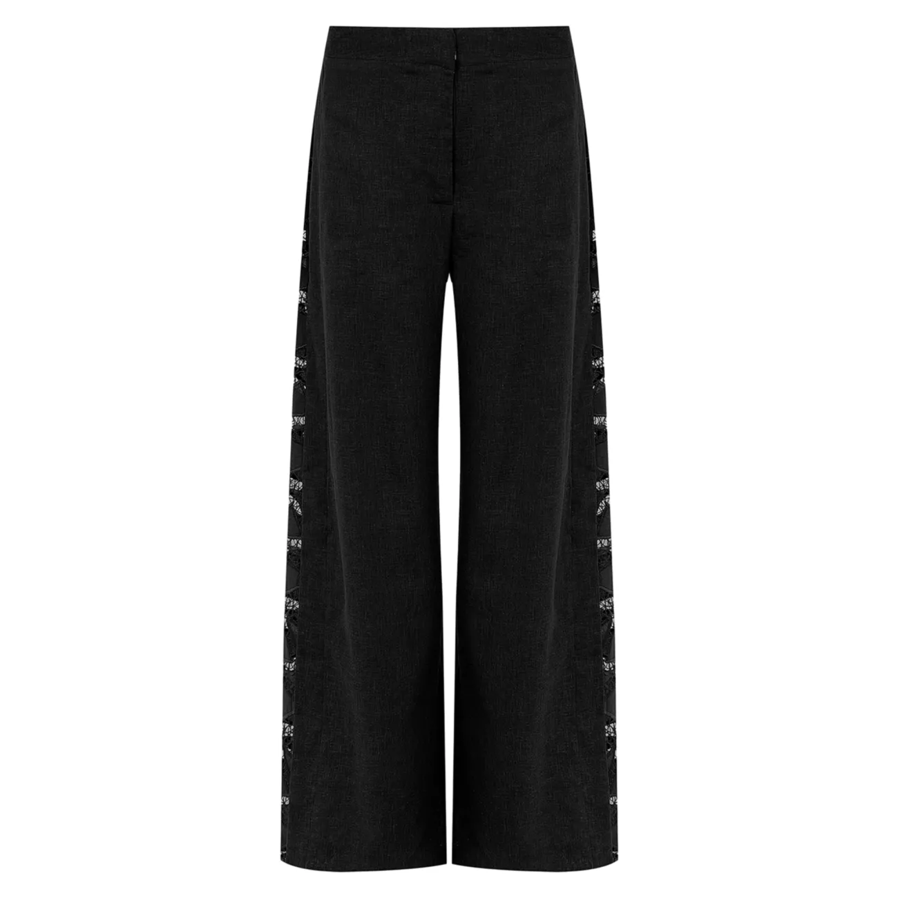 Bree Linen-Blend Wide-Leg Pants ViX