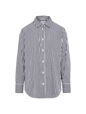 Everyday Striped Button-Up Shirt 7 For All Mankind