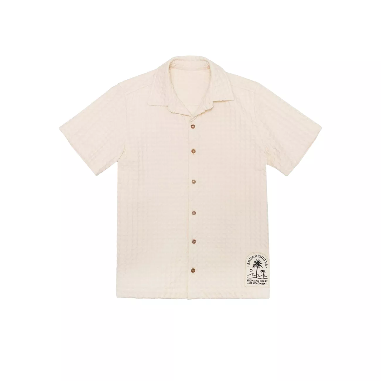 Returning To The Roots Jack Cipres Short-Sleeve Shirt Agua Bendita