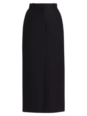 Crepe Tailored Pencil Skirt CO