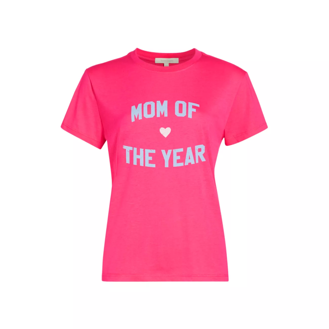 Mom Of The Year Crewneck T-Shirt FAVORITE DAUGHTER