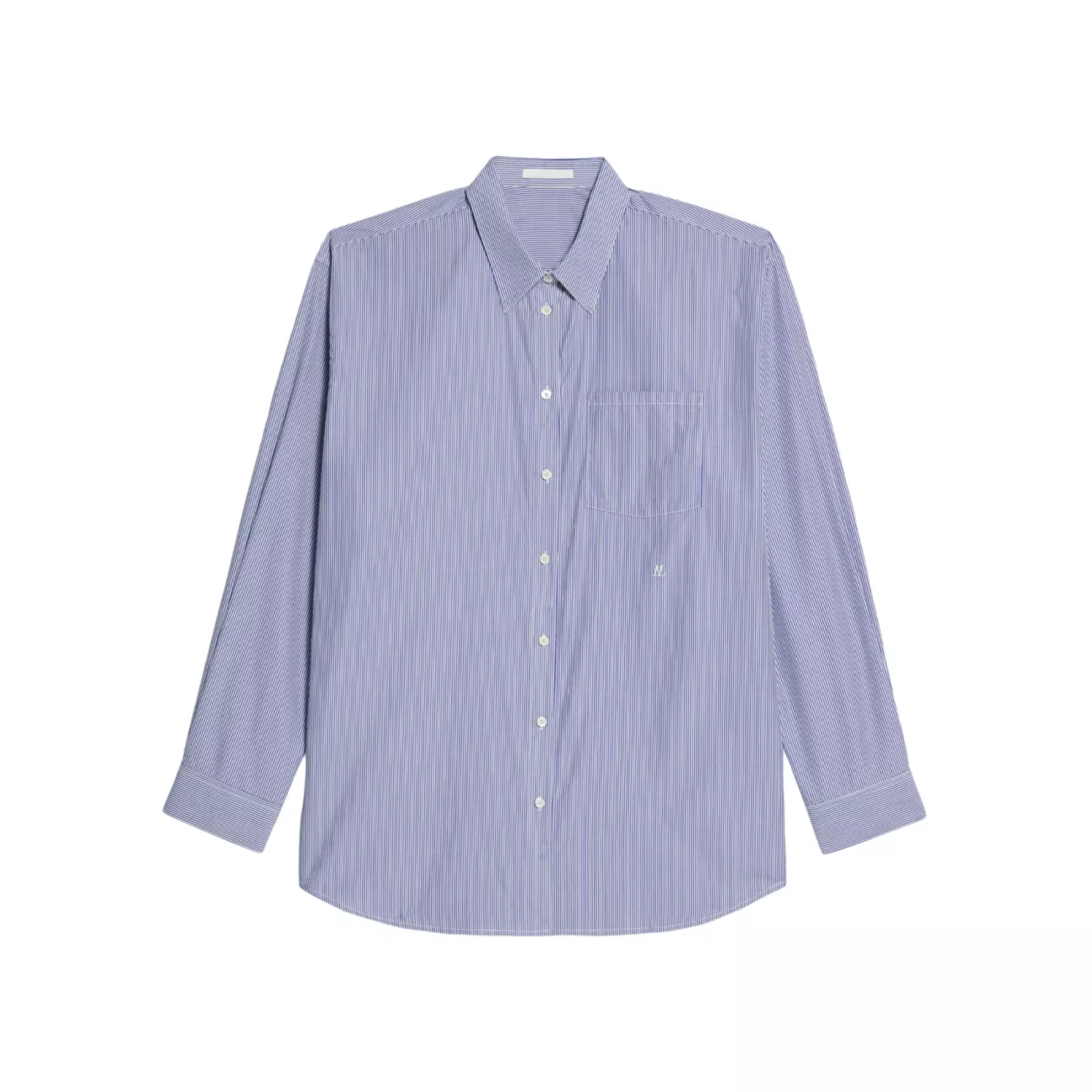 Мужская Повседневная рубашка Helmut Lang Striped Cotton Relaxed-Fit Shirt Helmut Lang