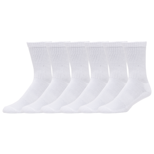 LCKR 6-Pack Athletic Half Cushion Crew Socks LCKR