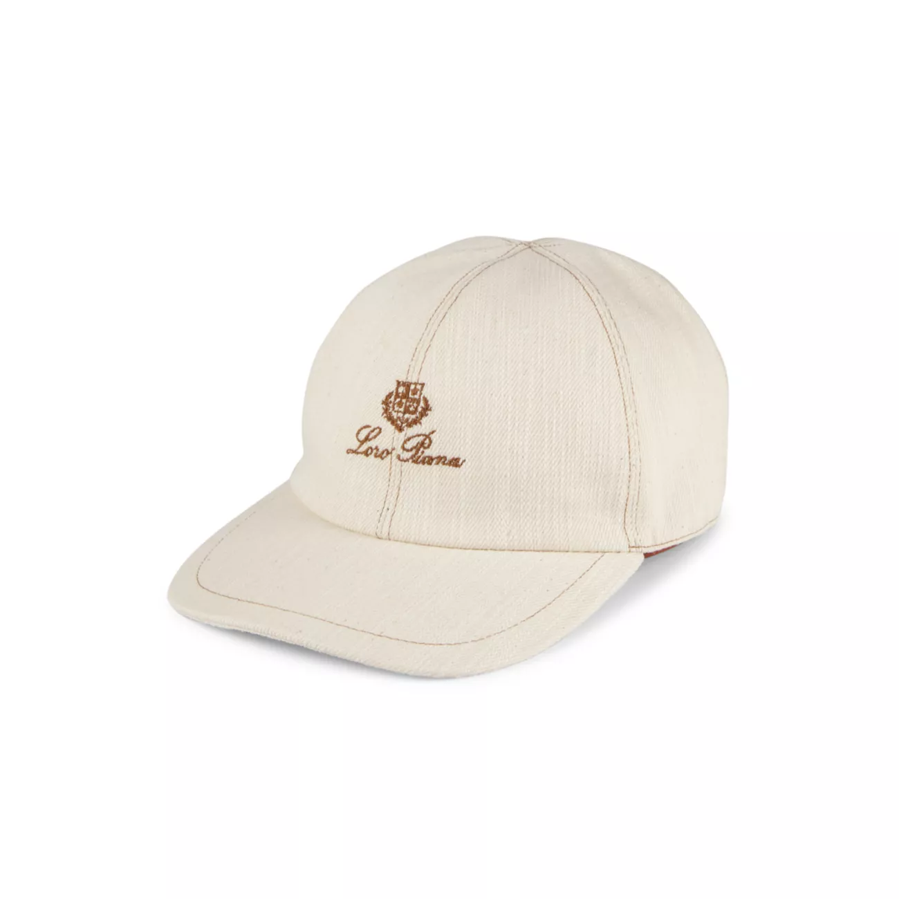 Logo-Embroidered Cotton Baseball Cap Loro Piana