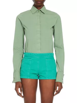 Francia Stretch-Cotton Shirt Max Mara