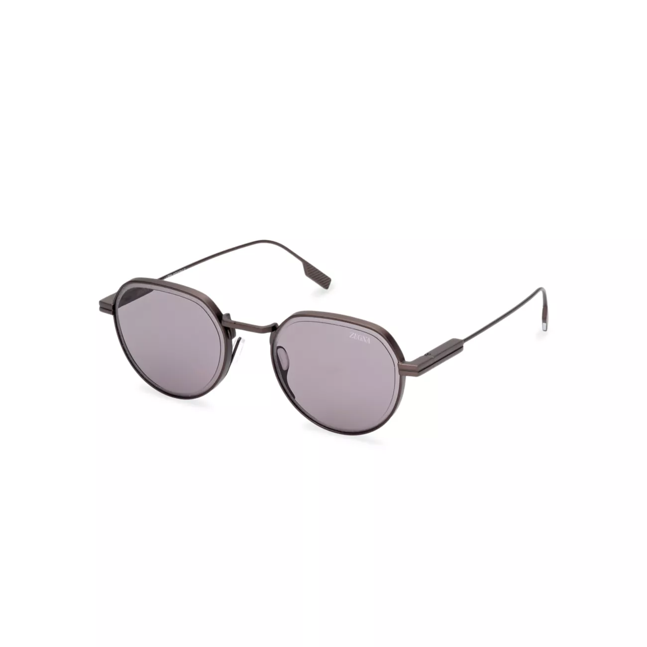 52MM Round Sunglasses Zegna