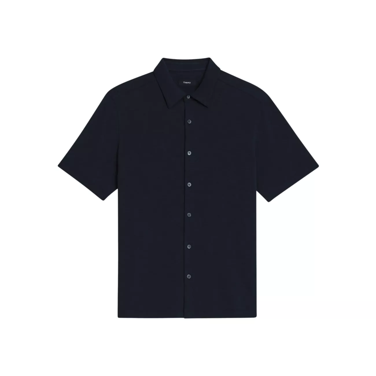Noran Cotton Button-Front Shirt Theory