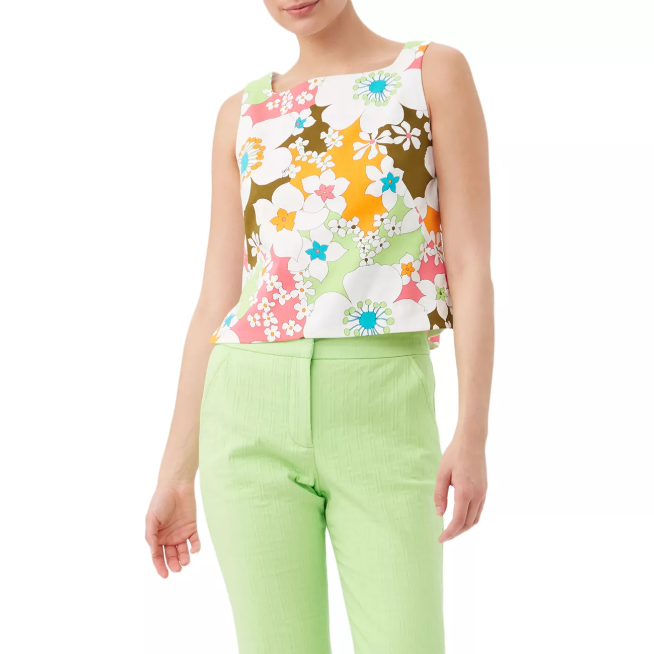 Venya 2 Floral Top Trina Turk