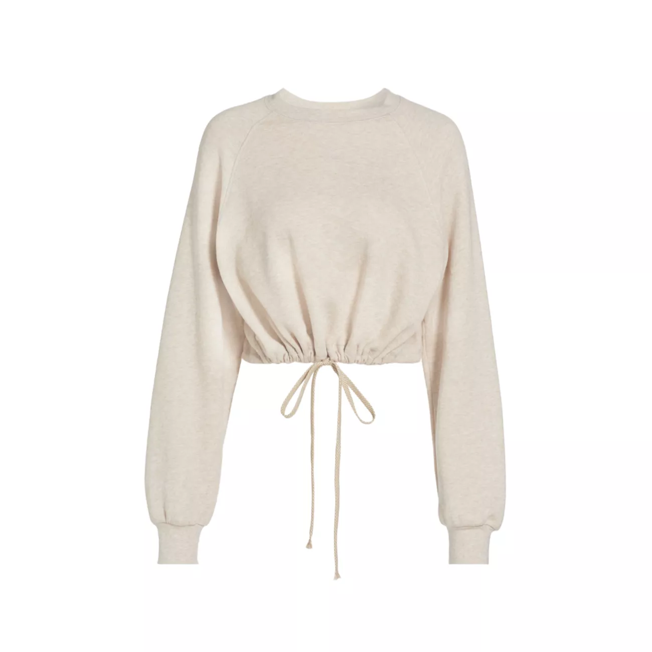 Hadley Fleece Drawstring Sweatshirt Ulla Johnson