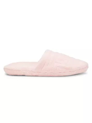 Terrycloth Bath Slippers Versace