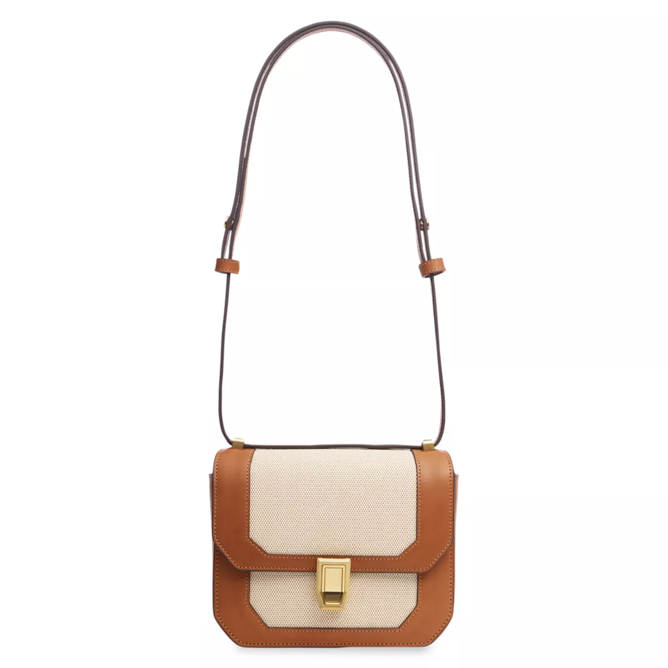 Small Max Leather &amp; Canvas Crossbody Bag Rag & Bone