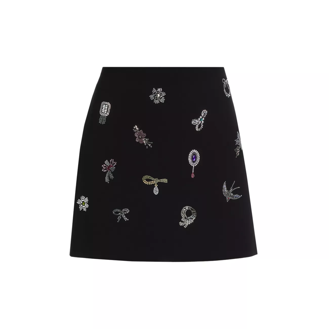 Doris Crystal-Embellished Miniskirt Cinq a Sept