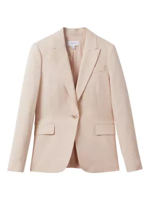 Farrah Single-Breasted Blazer REISS