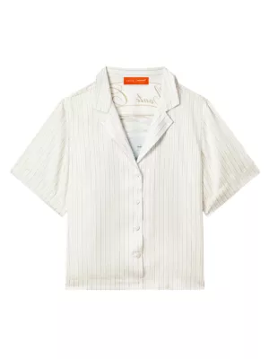 Reiss x McLaren F1 Team Monte Carlo Striped Shirt REISS