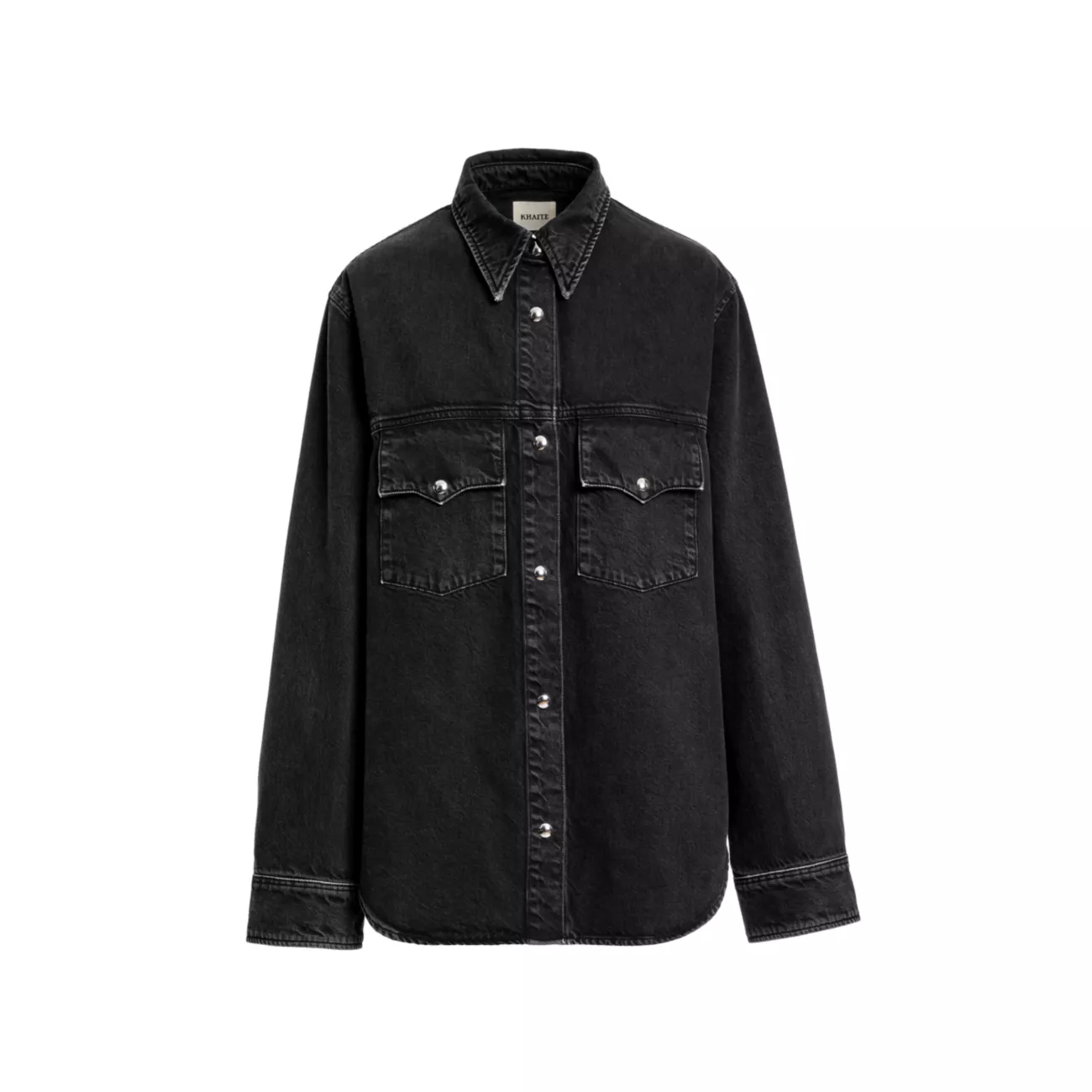 Jinn Western Denim Shirt Khaite