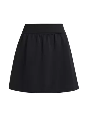 Nettuno Cotton-Blend Jersey A-Line Miniskirt Max Mara