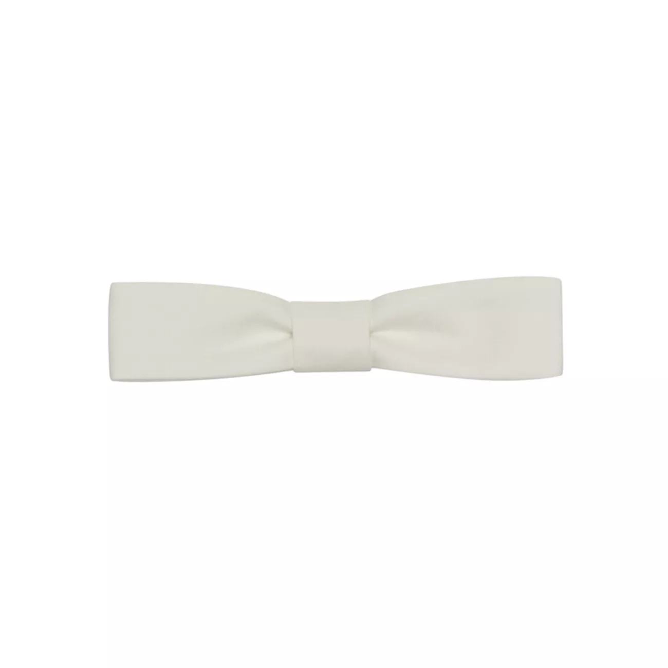 Rectangular Bow Tie in Cotton Poplin Saint Laurent