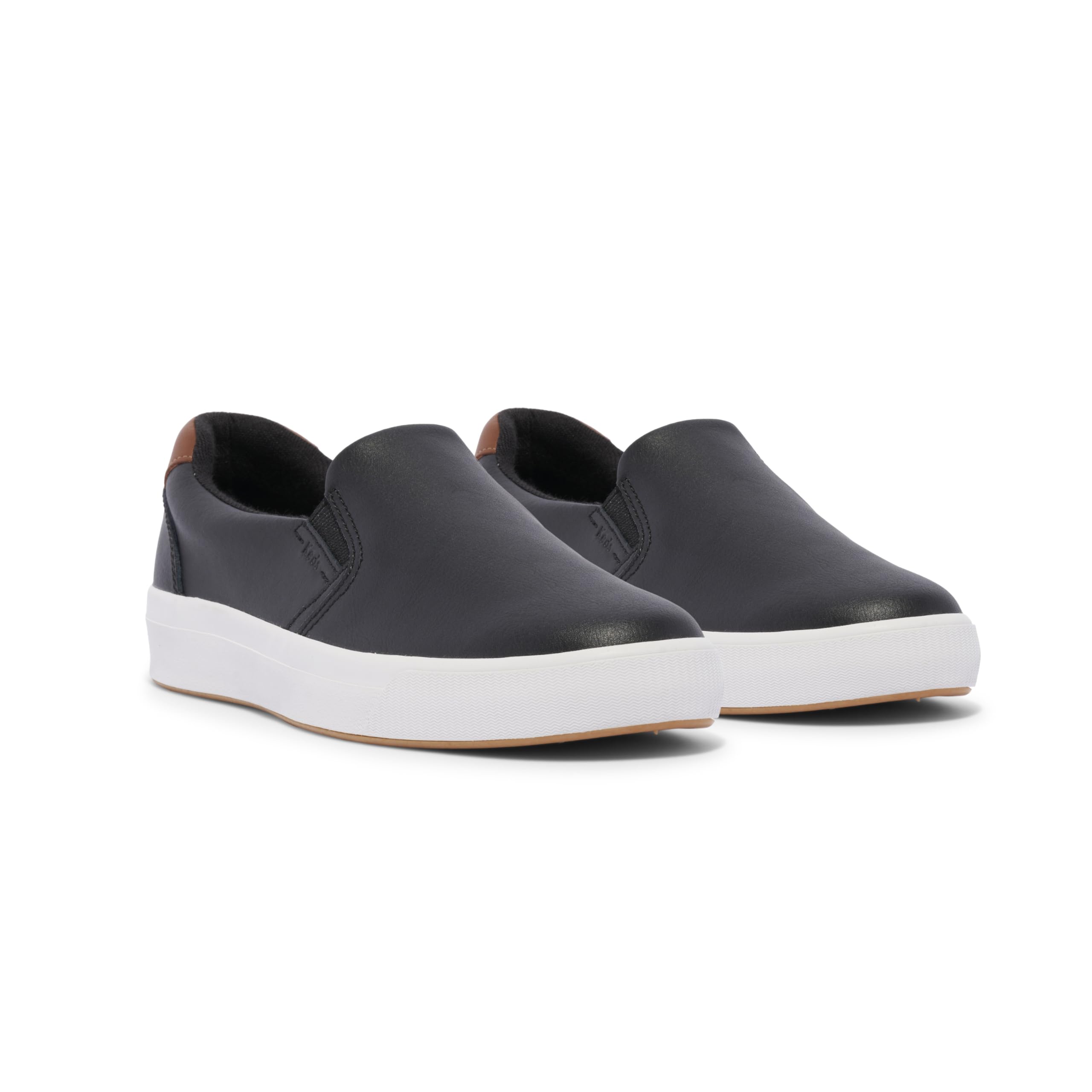 Кеды Keds Pursuit Slip-on из прочной кожи с мягкой стелькой для ежедневного комфорта Keds