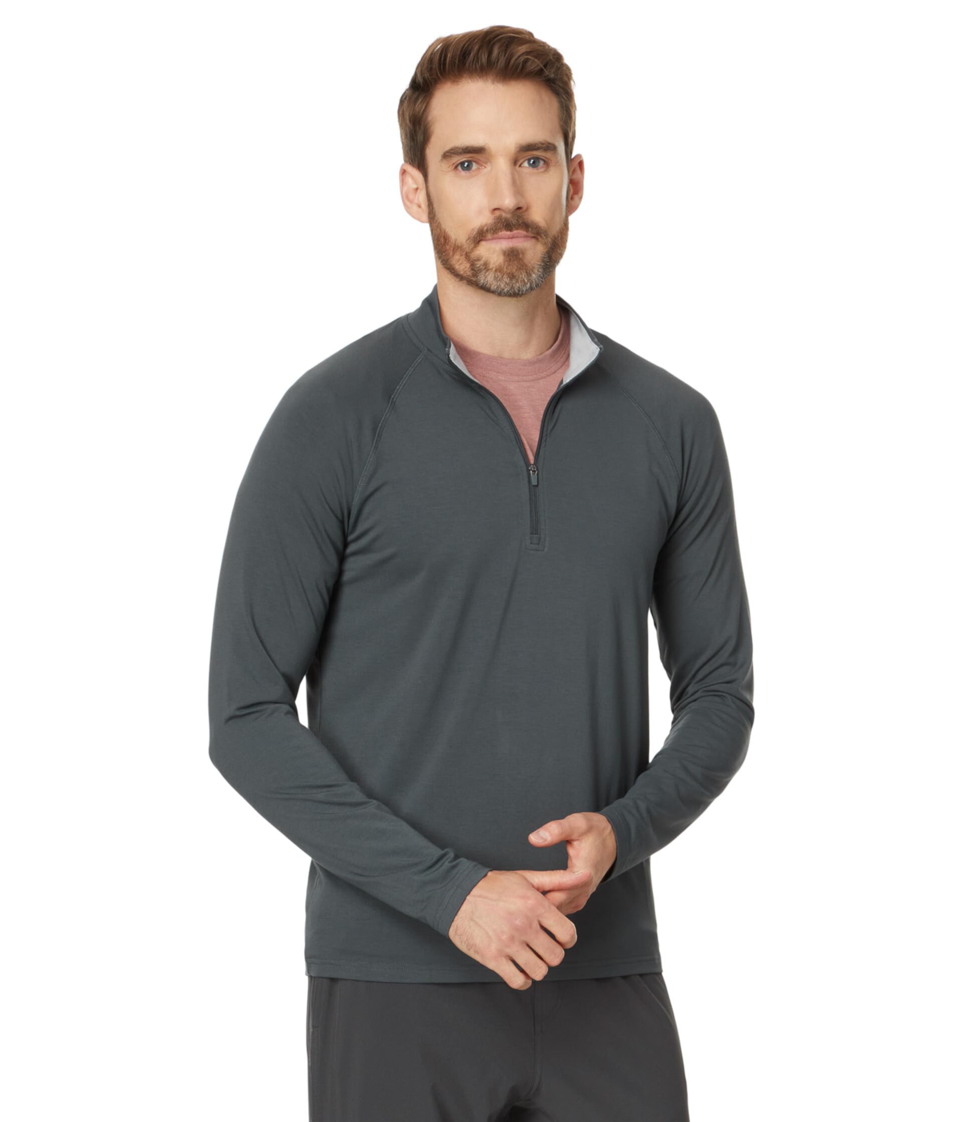 Мужской Пуловер Free Fly Bamboo Flex Quarter Zip Free Fly