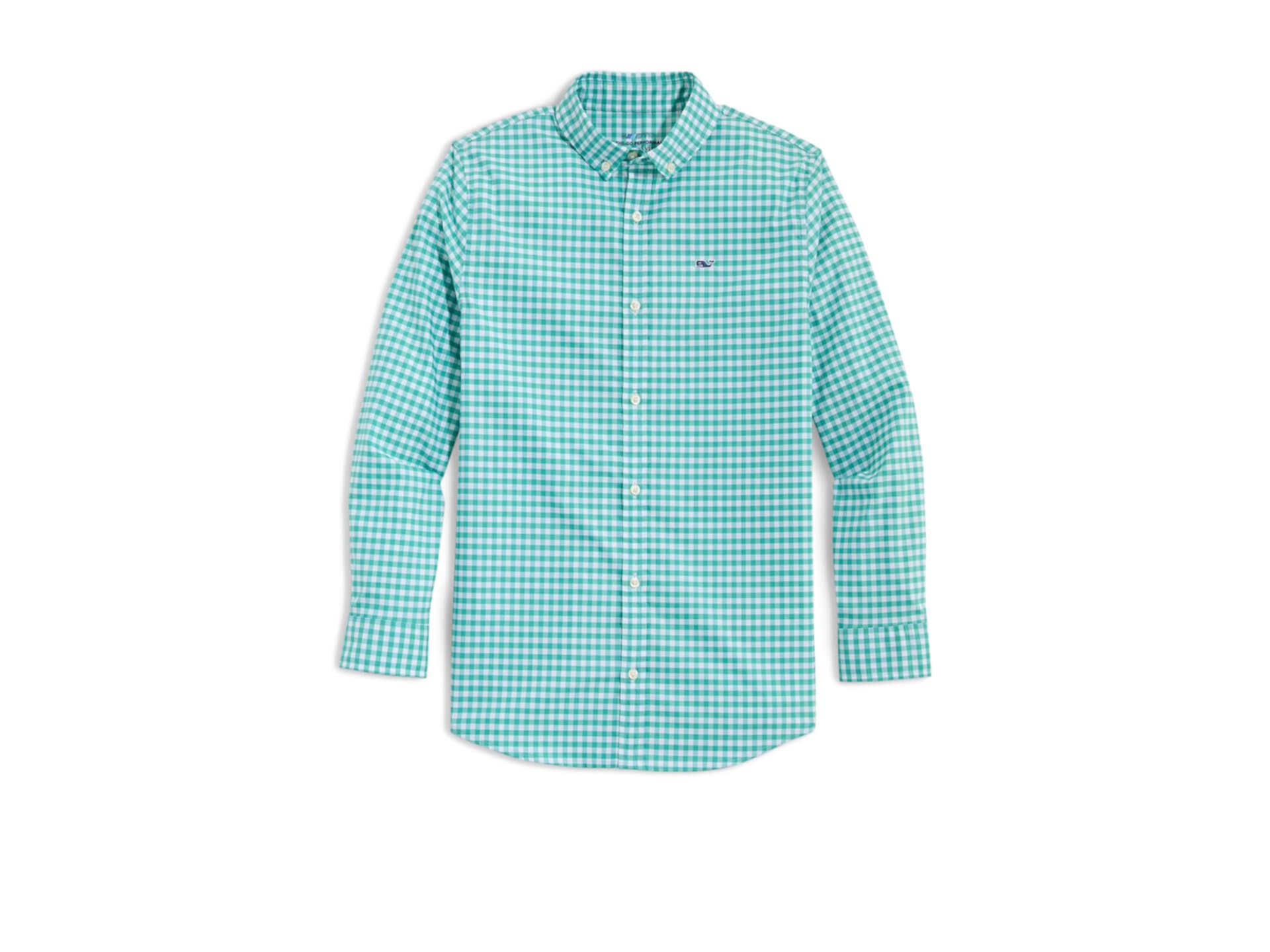 Рубашка Vineyard Vines Для мальчиков Clssc Fit Gingham Otg Brrr Vineyard Vines Kids