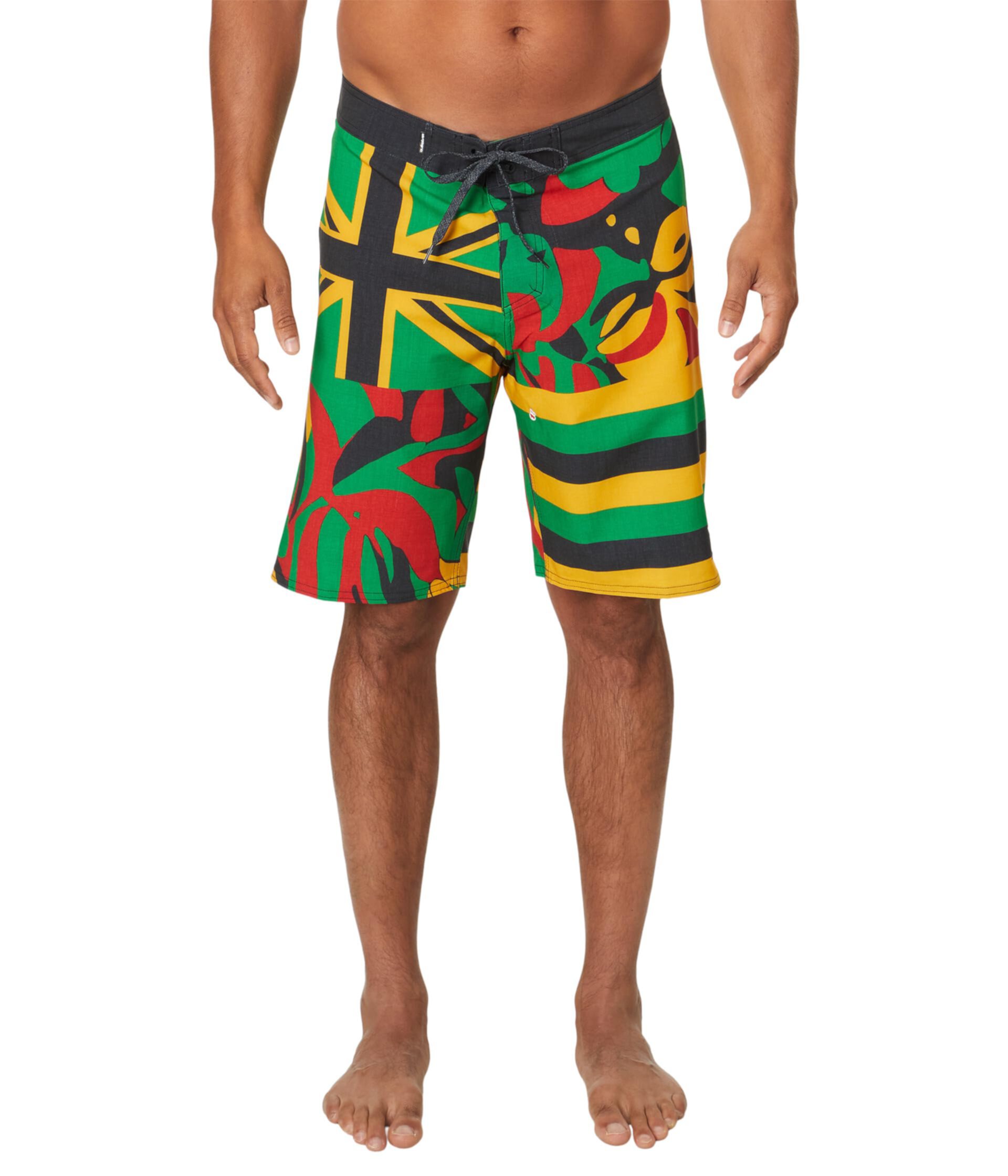 Шорты для серфинга Quiksilver Surfsilk Hawaii Flyer 20" из переработанного полиэстера с водоотталкивающим покрытием Quiksilver