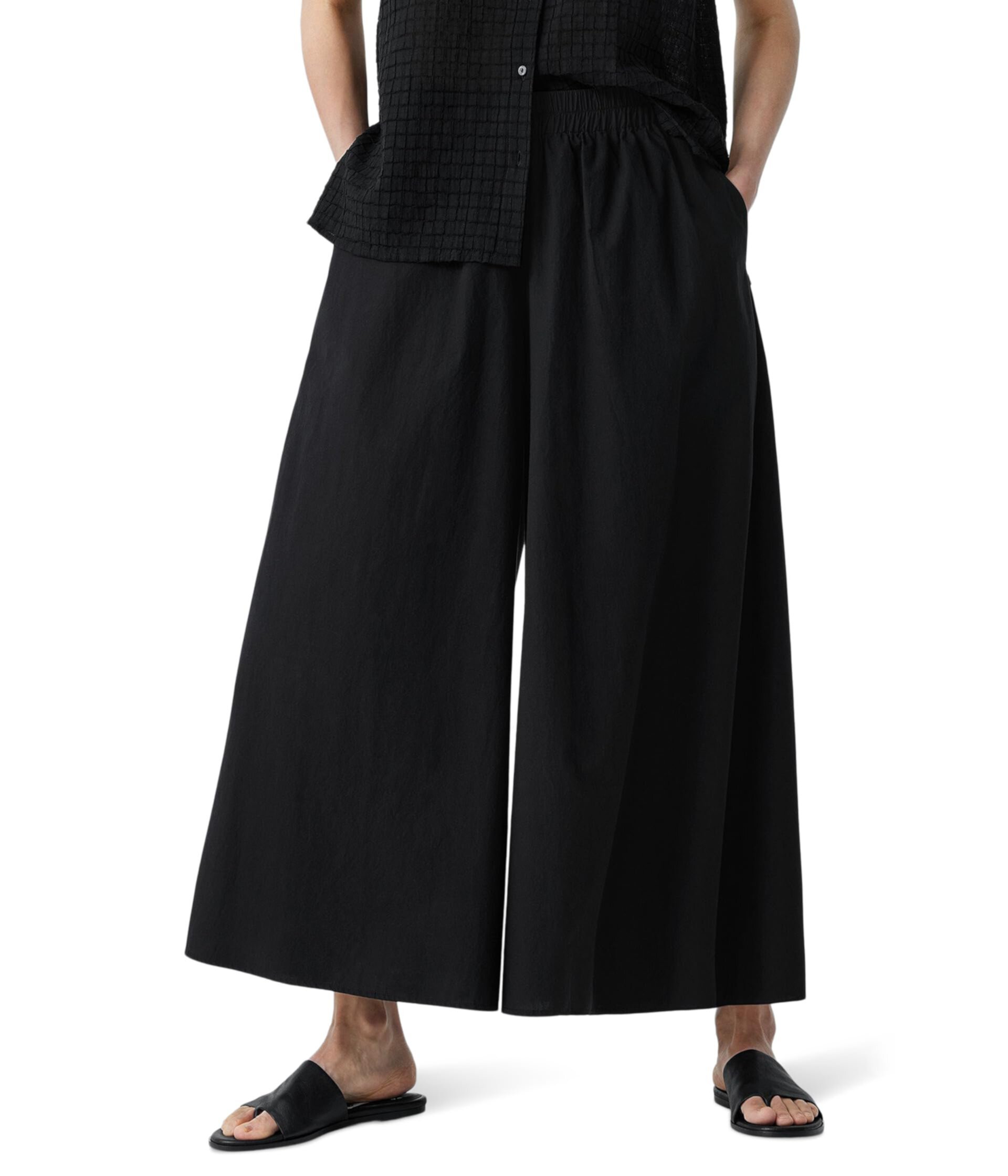 Женские Брюки Eileen Fisher Cropped Wide Pants Eileen Fisher